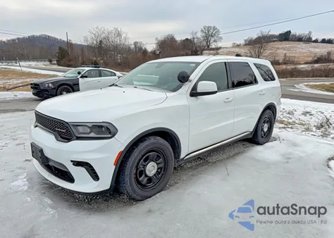 2021 Dodge Durango Pursuit z USA, uszkodzony, nr VIN 1C4SDJFT9MC659302